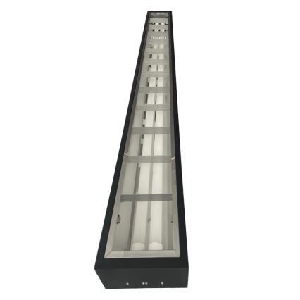 Iluminação fluorescente T8 2xG13/18W/230V 120 cm preto