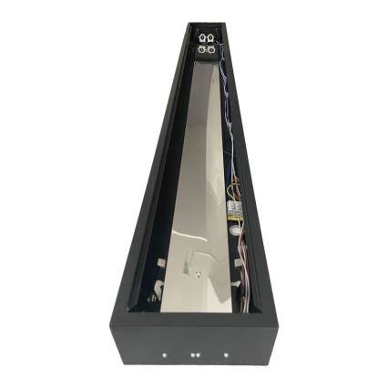 Iluminação fluorescente T8 2xG13/18W/230V 120 cm preto