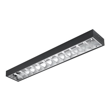 Iluminação fluorescente T8 2xG13/18W/230V 120 cm preto