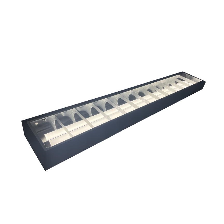 Iluminação fluorescente T8 2xG13/18W/230V 120 cm preto