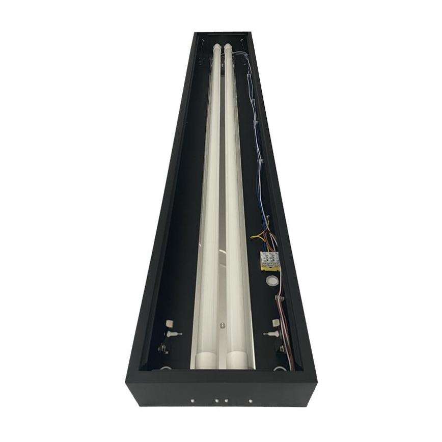 Iluminação fluorescente T8 2xG13/18W/230V 120 cm preto