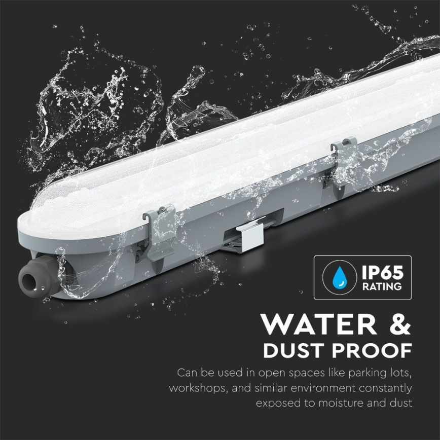 Iluminação industrial fluorecente LED M-SERIES LED/48W/230V 4000K 150cm IP65