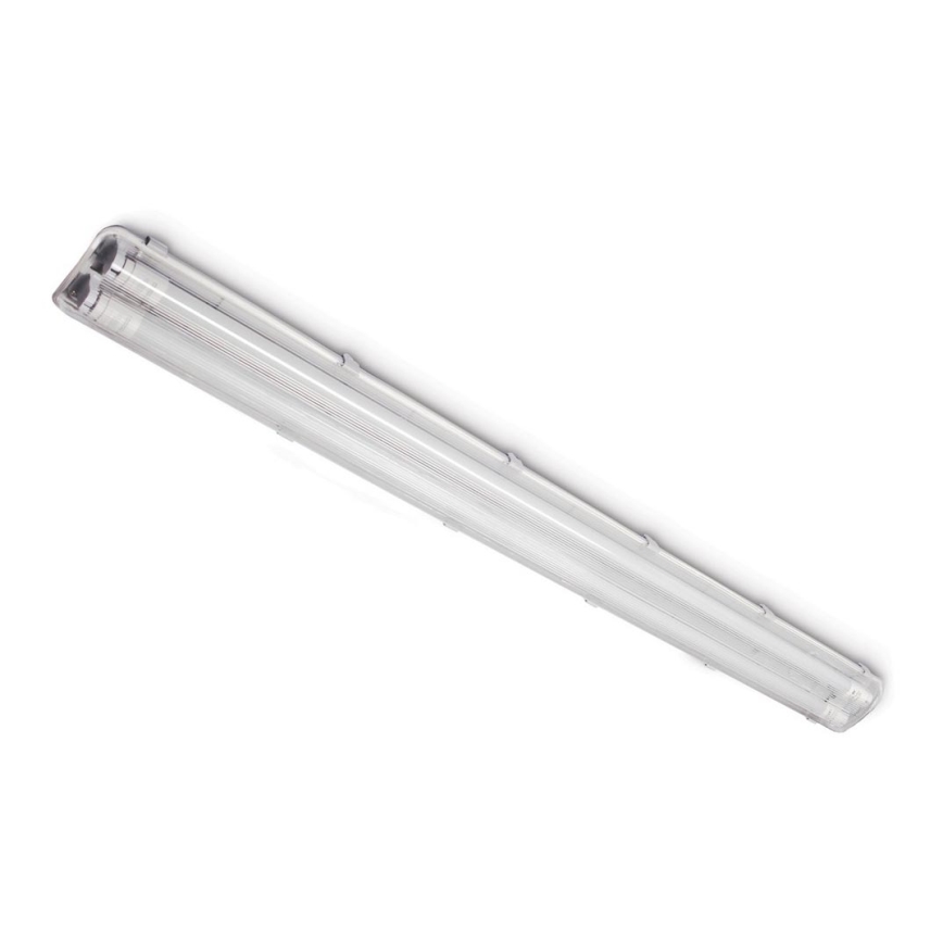 Iluminação industrial fluorescente 2xG13/18W/230V IP65