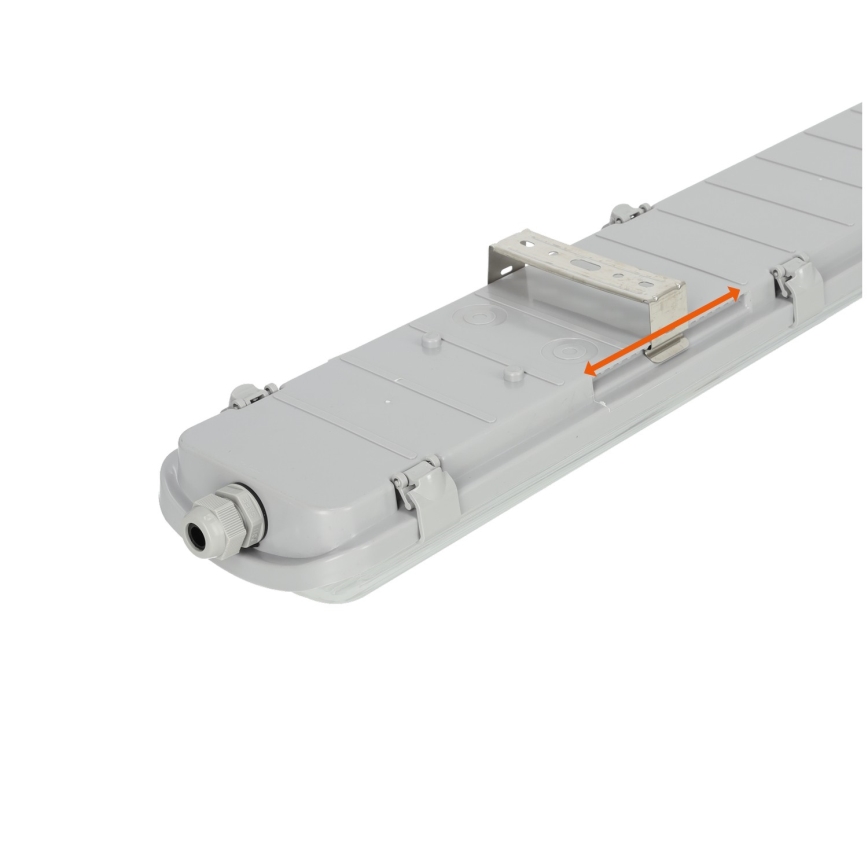 Iluminação industrial fluorescente 2xG13/22W/230V IP65