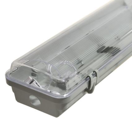 Iluminação industrial fluorescente 2xG13/36W/230V IP65 127 cm