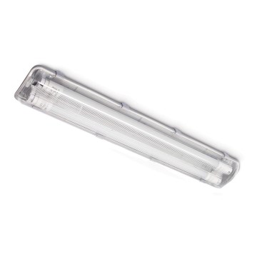 Iluminação industrial fluorescente 2xG13/9W/230V IP65