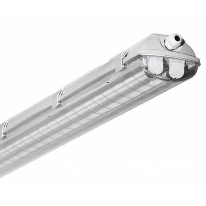 Iluminação industrial fluorescente 2xG13/9W/230V IP65