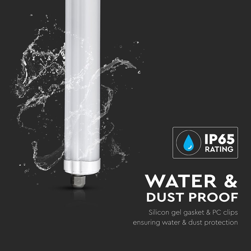 Iluminação industrial fluorescente LED G-SERIES LED/18W/230V 4000K IP65 60 cm