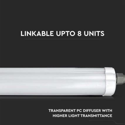Iluminação industrial fluorescente LED G-SERIES LED/36W/230V 6400K 120cm IP65