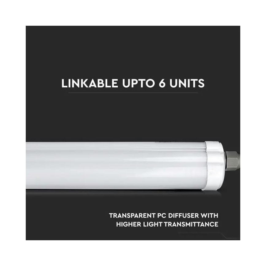 Iluminação industrial fluorescente LED G-SERIES LED/48W/230V 6500K 150cm IP65