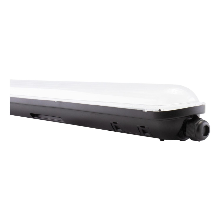 Iluminação industrial fluorescente LED LIMEA GIGANT LED/38W/230V IP65 1190mm preto