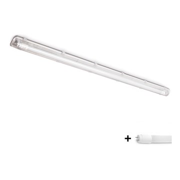 Iluminação industrial fluorescente LED T8 1xG13/18W/230V 4000K IP65 128 cm