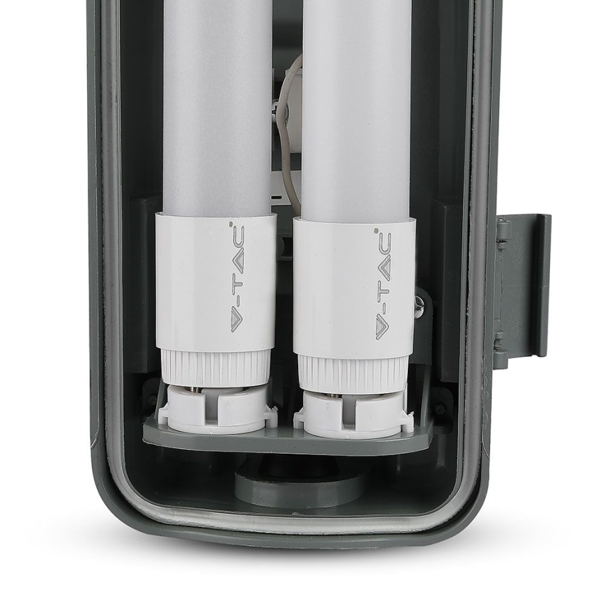 Iluminação industrial fluorescente LED T8 2xG13/22W/230V IP65 4000K 156 cm