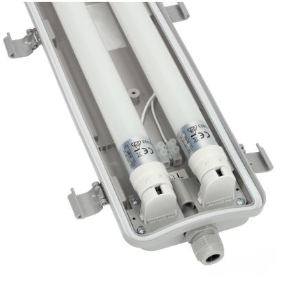 Iluminação industrial fluorescente LED T8 2xG13/9W/230V 4000K IP65 67,5 cm