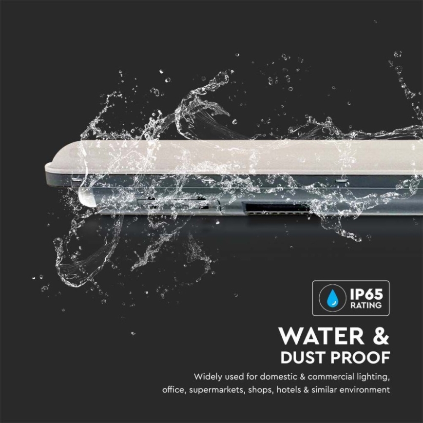 Iluminação industrial fluorescente LED X-SERIES LED/36W/230V 6500K IP65 120 cm