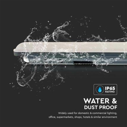 Iluminação industrial fluorescente LED X-SERIES LED/48W/230V 6500K 150 cm IP65