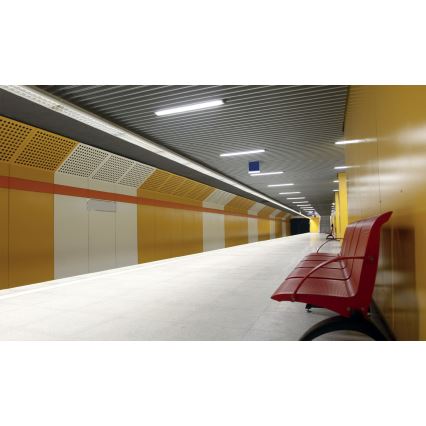 Iluminação industrial fluorescente LIMEA T8 2xG13/10W/230V IP65 1500mm