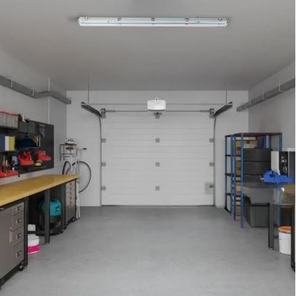 Iluminação industrial fluorescente T8 2xG13/18W/230V IP65 126 cm