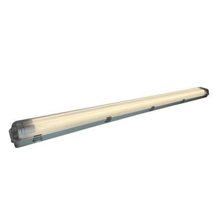 Iluminação industrial fluorescente T8 2xG13/18W/230V IP65 126 cm