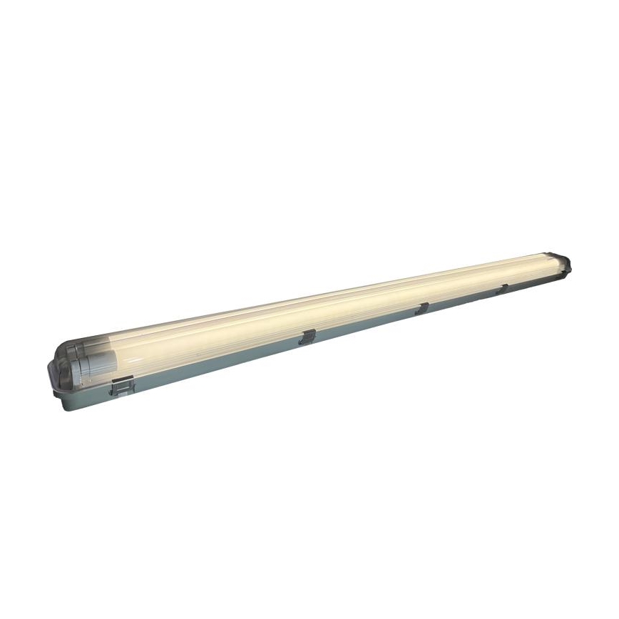 Iluminação industrial fluorescente T8 2xG13/18W/230V IP65 126 cm