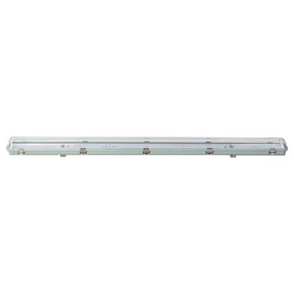 Iluminação industrial fluorescente T8 2xG13/18W/230V IP65 126 cm