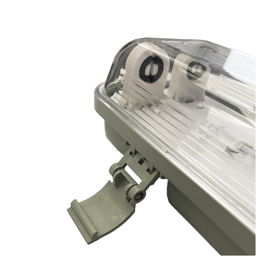 Iluminação industrial fluorescente T8 2xG13/18W/230V IP65 126 cm