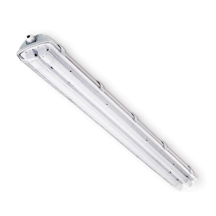 Iluminação industrial fluorescente T8 2xG13/18W/230V IP65