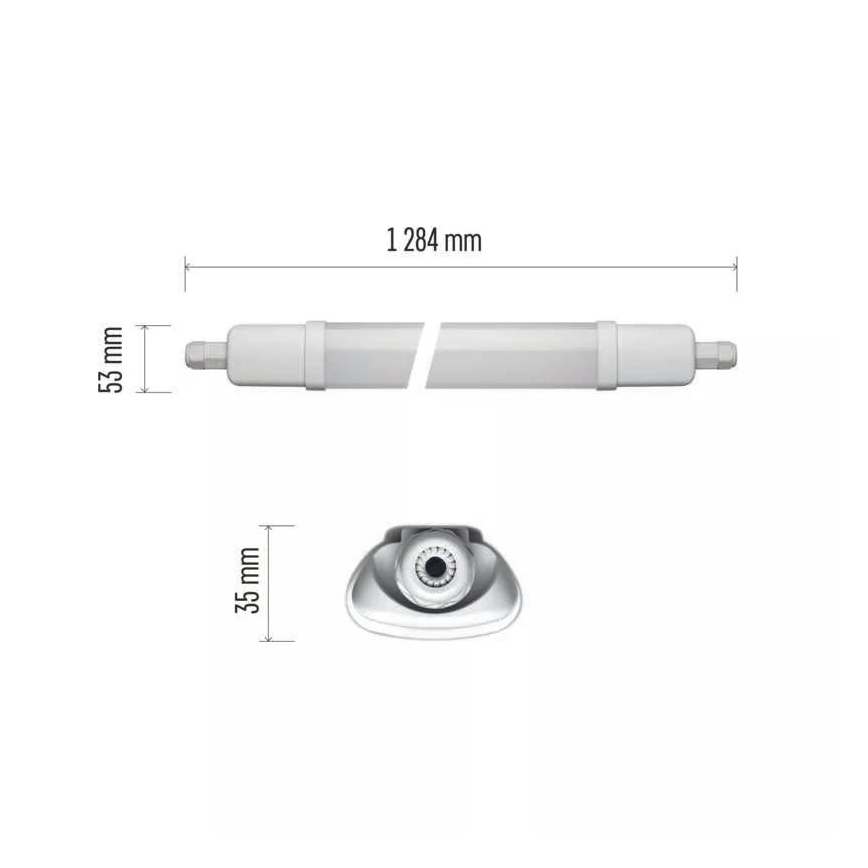Iluminação industrial LED LED/37W/230V IP65 4000K