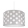 Iluminação infantil DOTS GREY 1xE27/60W/230V