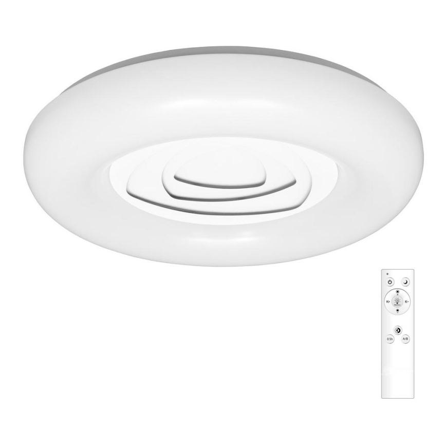 Iluminação LED com regulação DONUT LED/80W/230V 3000-6500K redonda