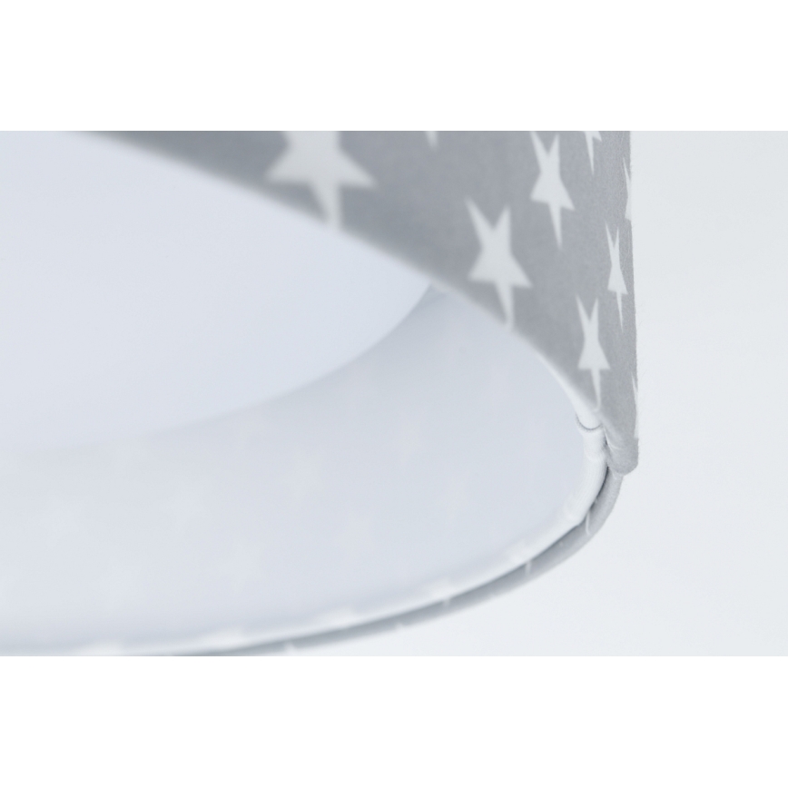 Iluminação de teto LED com regulação SMART GALAXY KIDS LED/24W/230V 3000-6500K estrelas cinzento/branco + controlo remoto