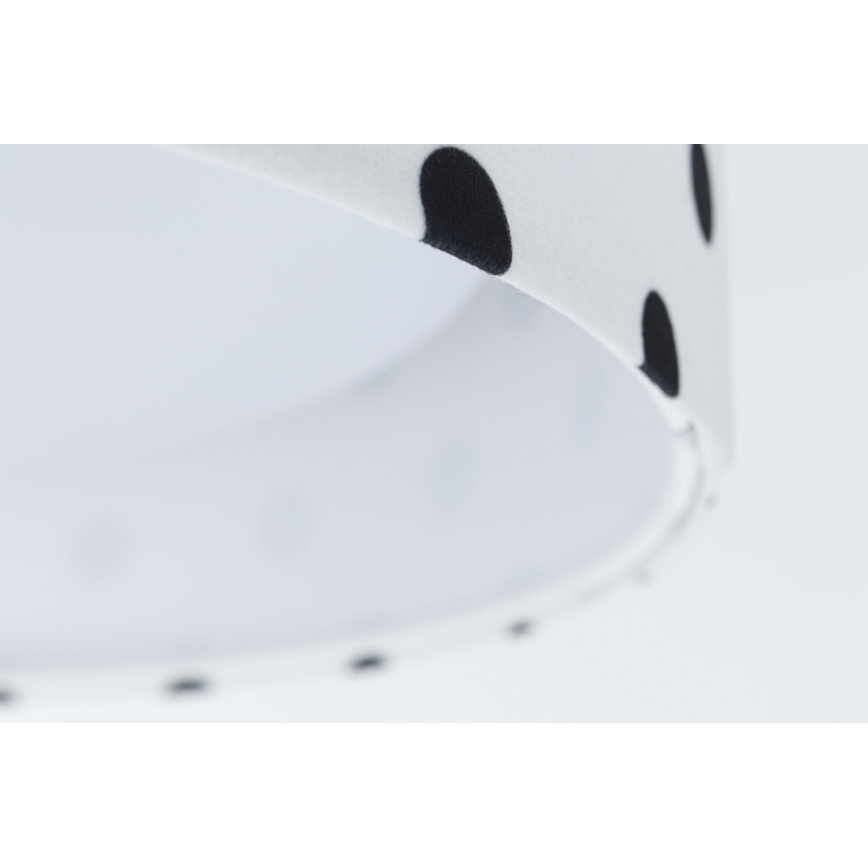 Iluminação de teto LED com regulação SMART GALAXY KIDS LED/24W/230V 3000-6500K pontos branco/preto + controlo remoto