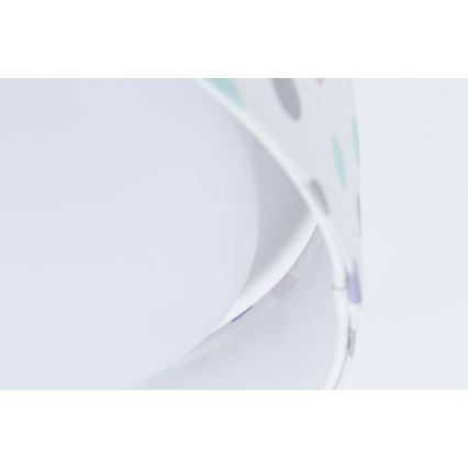Iluminação de teto LED com regulação SMART GALAXY KIDS LED/24W/230V 3000-6500K pontos colorido + controlo remoto