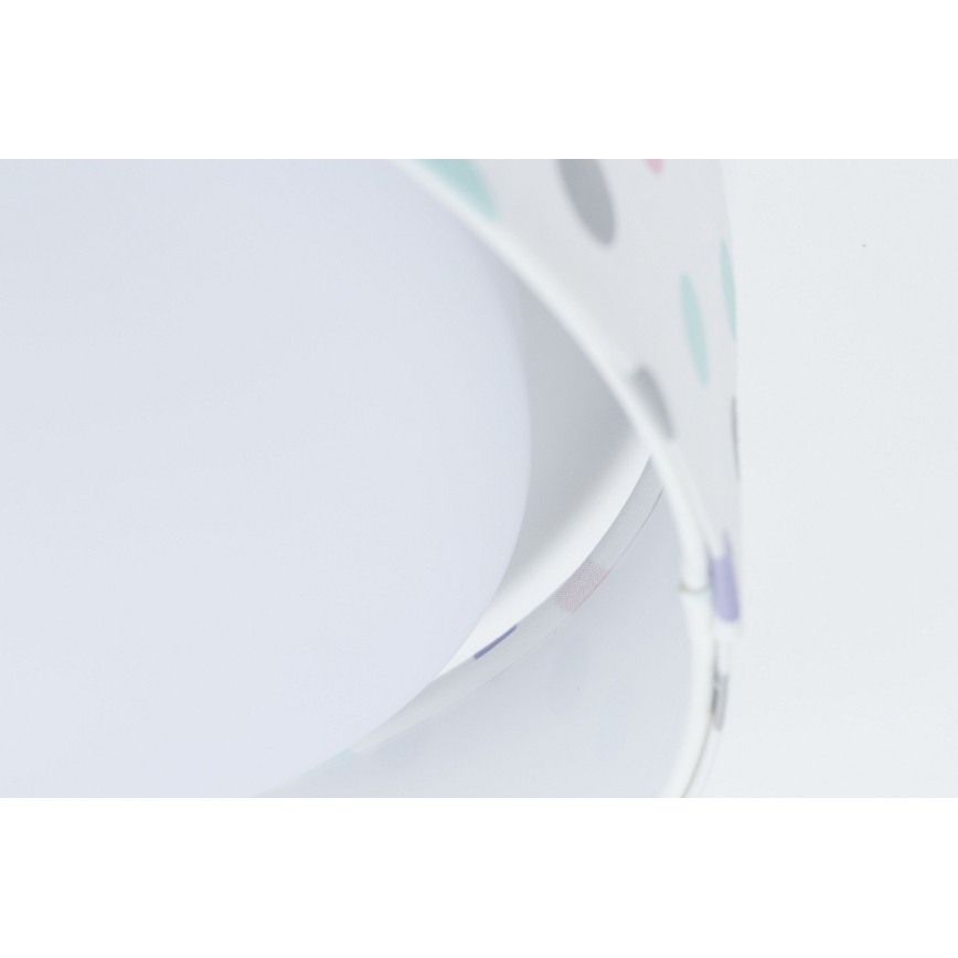 Iluminação de teto LED com regulação SMART GALAXY KIDS LED/24W/230V 3000-6500K pontos colorido + controlo remoto