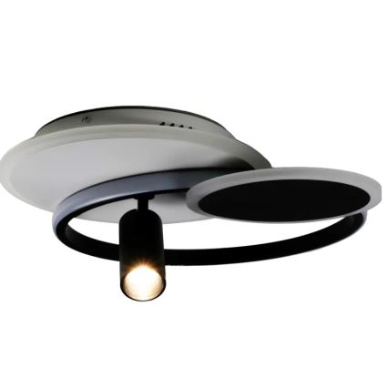 Iluminação de teto LED com regulação LED/65W/230V 3000-6500K branco/preto + comando