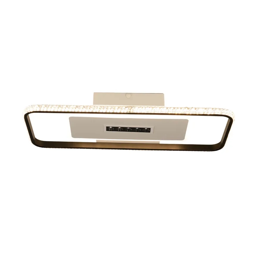 Iluminação de teto LED com regulação LED/75W/230V 3000-6500K branco/preto + comando