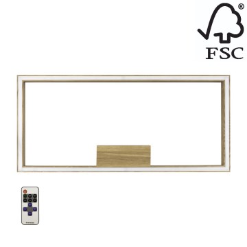 Iluminação LED com regulação RAMME LED/34W/230V + CR mate carvalho - certificado por FSC