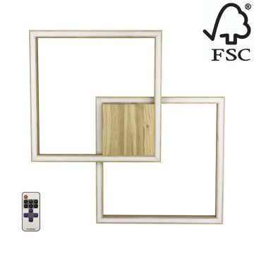 Iluminação LED com regulação RAMME LED/48W/230V + CR mate carvalho - certificado por FSC