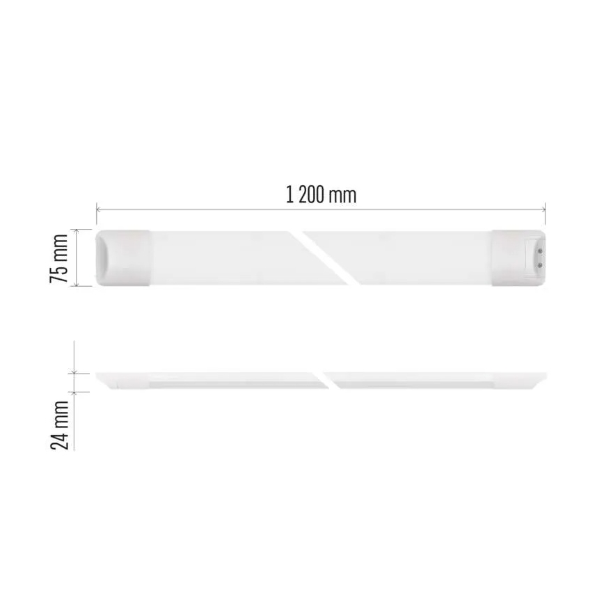 Iluminação LED fluorescente MINO LED/40W/230V 4000K 120 cm