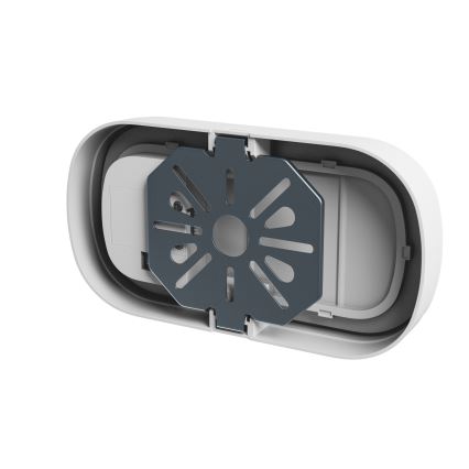 Iluminação de parede para casa de banho LED PASTILO LED/10W/230V 2700/4000/6000K IK10 IP54 branco oval