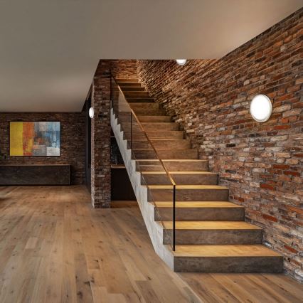 Iluminação de parede para casa de banho LED PASTILO LED/10W/230V 2700/4000/6000K IK10 IP54 branco redondo