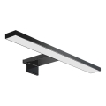 Iluminação LED para espelho de banheiro LED/5W/230V 4000K 30 cm IP44 preta