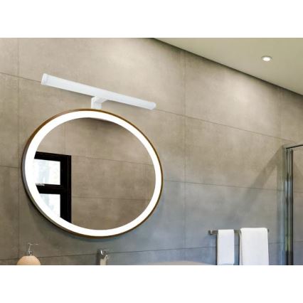 Iluminação LED para espelho de casa de banho 10W/230V 45 cm IP44 branca