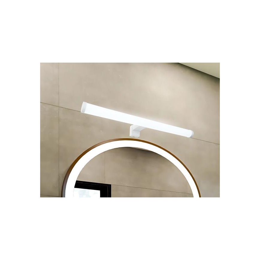 Iluminação LED para espelho de casa de banho 10W/230V 45 cm IP44 branca