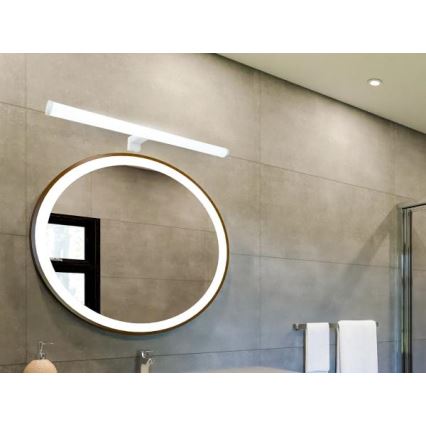 Iluminação LED para espelho de casa de banho 12W/230V 59,5 cm IP44 branca