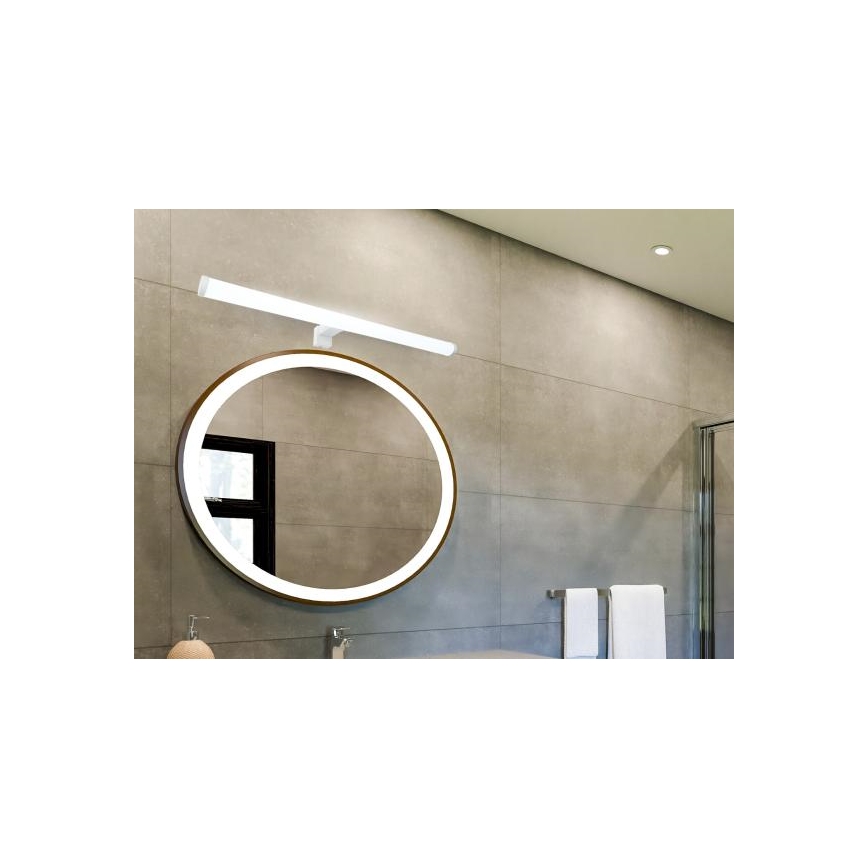 Iluminação LED para espelho de casa de banho 12W/230V 59,5 cm IP44 branca
