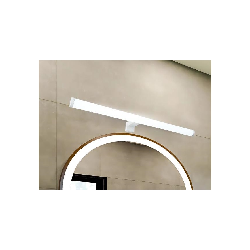 Iluminação LED para espelho de casa de banho 12W/230V 59,5 cm IP44 branca