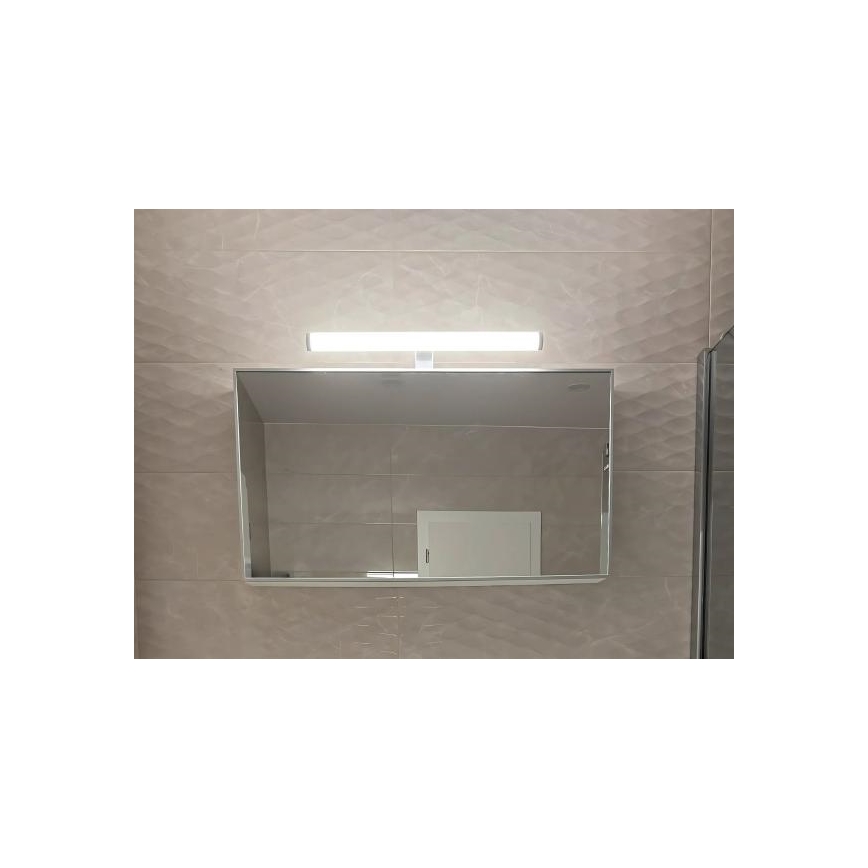 Iluminação LED para espelho de casa de banho 12W/230V 59,5 cm IP44 branca