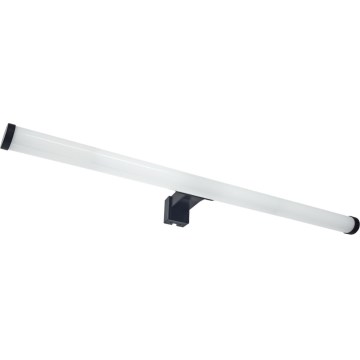 Iluminação LED para espelho de casa de banho 12W/230V 59,5 cm IP44 preta