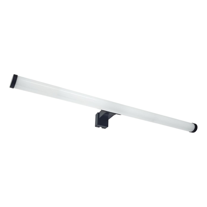 Iluminação LED para espelho de casa de banho 12W/230V 59,5 cm IP44 preta